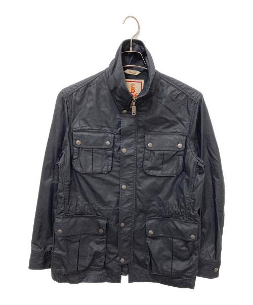 BARACUTA（バラクータ）BARACUTA (バラクータ) マルチポケットミリタリーライクジャケット ブラック サイズ:Mの古着・服飾アイテム