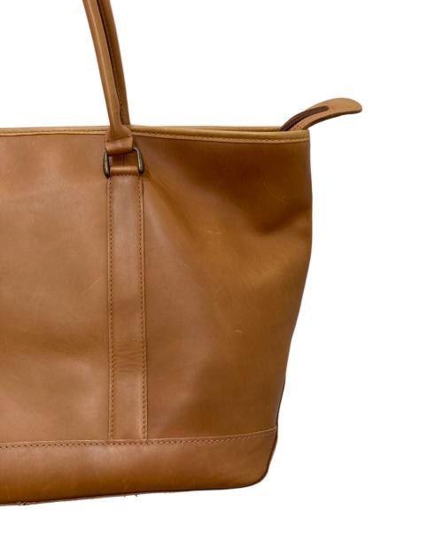 L.L.Bean（エルエルビーン）L.L.Bean (エルエルビーン) レザートートバッグ ブラウンの古着・服飾アイテム