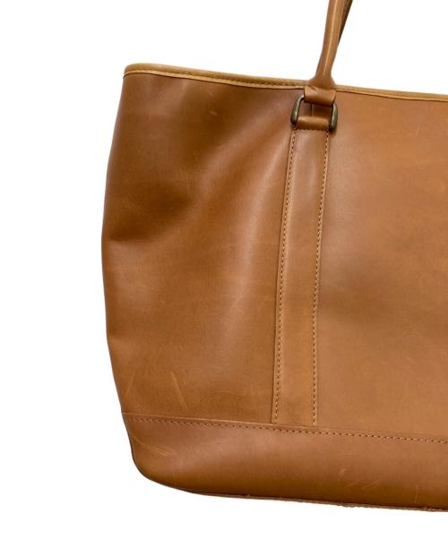 L.L.Bean（エルエルビーン）L.L.Bean (エルエルビーン) レザートートバッグ ブラウンの古着・服飾アイテム