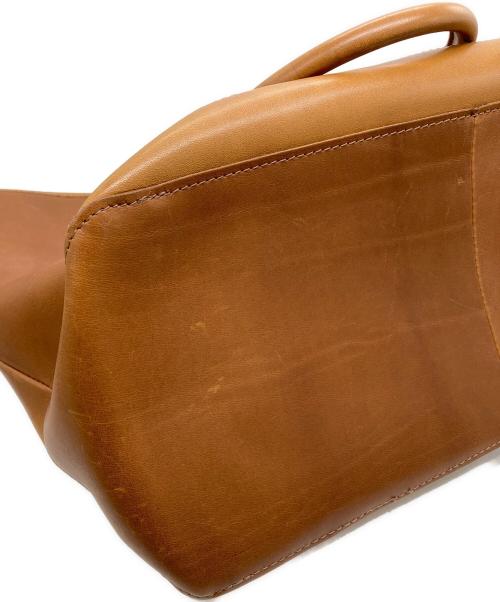 L.L.Bean（エルエルビーン）L.L.Bean (エルエルビーン) レザートートバッグ ブラウンの古着・服飾アイテム