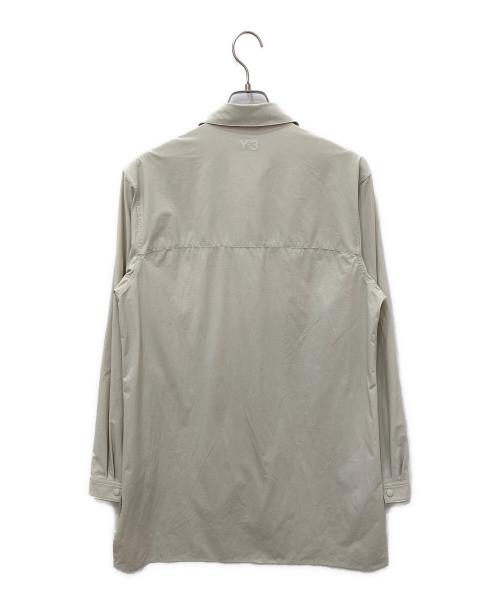 Y-3（ワイスリー）Y-3 (ワイスリー) Classic Light Ripstop Overshirt ベージュ サイズ:Sの古着・服飾アイテム