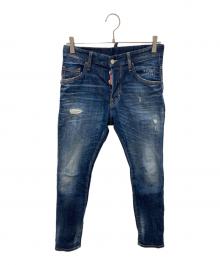 DSQUARED2（ディースクエアード）の古着「SKATER JEAN」｜ブルー