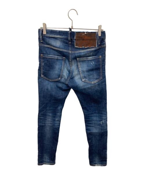 DSQUARED2（ディースクエアード）DSQUARED2 (ディースクエアード) SKATER JEAN ブルー サイズ:42の古着・服飾アイテム