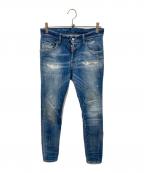 DSQUARED2ディースクエアード）の古着「SUPER TWINKY JEAN」｜ブルー