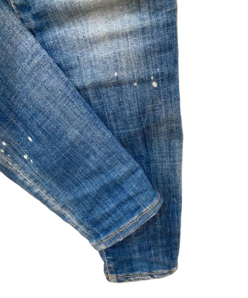 DSQUARED2（ディースクエアード）DSQUARED2 (ディースクエアード) SUPER TWINKY JEAN ブルー サイズ:44の古着・服飾アイテム