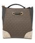MICHAEL KORS (マイケルコース) MERCER GALLERY 2ウェイ バケットバッグ ブラウン：11000円