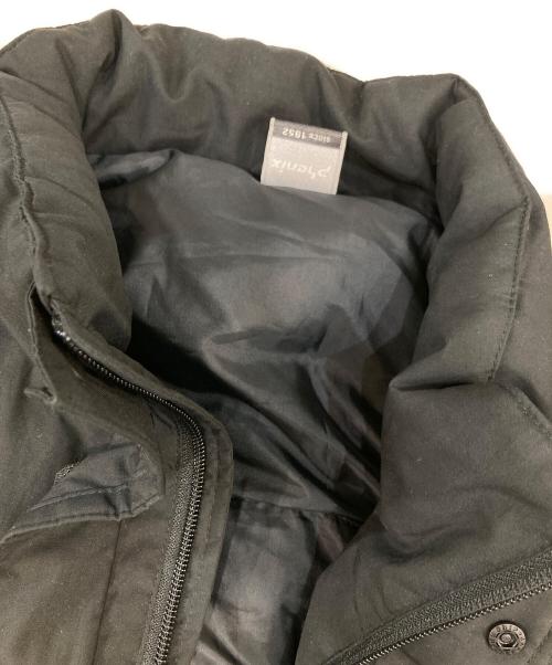 PHENIX（フェニックス）PHENIX (フェニックス) ジップアップダウンジャケット ブラック サイズ:Lの古着・服飾アイテム