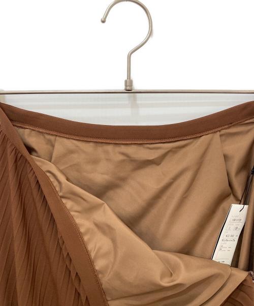 LOUNIE（ルーニー）LOUNIE (ルーニー) アコーディオンスカート ブラウン サイズ:38の古着・服飾アイテム