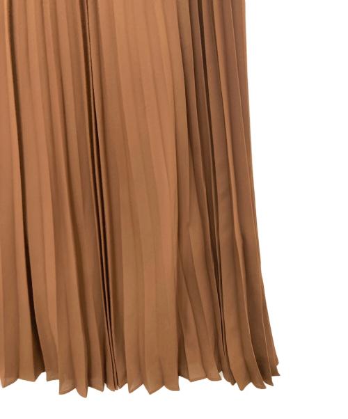 LOUNIE（ルーニー）LOUNIE (ルーニー) アコーディオンスカート ブラウン サイズ:38の古着・服飾アイテム