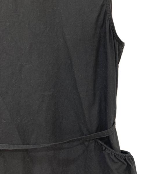 UNITED ARROWS（ユナイテッドアローズ）UNITED ARROWS (ユナイテッドアローズ) ポケット ティアード マキシ ワンピース ブラック サイズ:36の古着・服飾アイテム