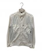 Patagoniaパタゴニア）の古着「Nylon Fishing L/S Shirt」｜ホワイト