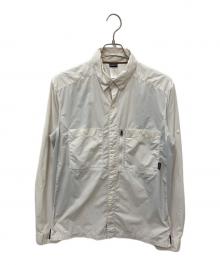 Patagonia（パタゴニア）の古着「Nylon Fishing L/S Shirt」｜ホワイト
