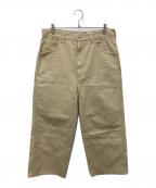 FUTURE ARCHIVE×Dickiesフューチャー アーカイブ×ディッキーズ）の古着「W-Knee PANTS」｜ベージュ