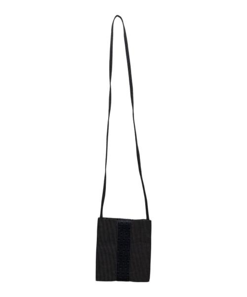 HERMES（エルメス）HERMES (エルメス) ポシェット ショルダーバッグ　エールライン ブラックの古着・服飾アイテム