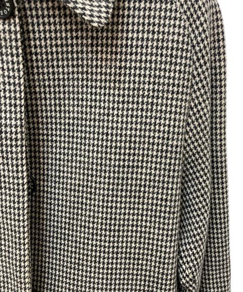 MACKINTOSH（マッキントッシュ）MACKINTOSH (マッキントッシュ) 千鳥柄コート ホワイト×ブラック サイズ:32の古着・服飾アイテム