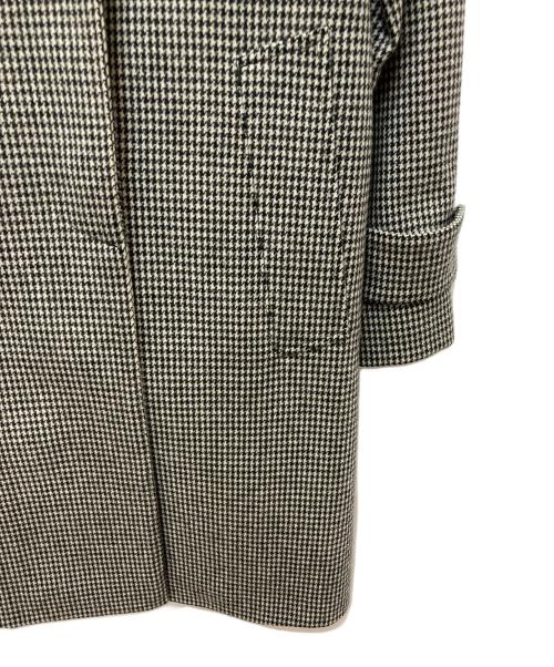 MACKINTOSH（マッキントッシュ）MACKINTOSH (マッキントッシュ) 千鳥柄コート ホワイト×ブラック サイズ:32の古着・服飾アイテム