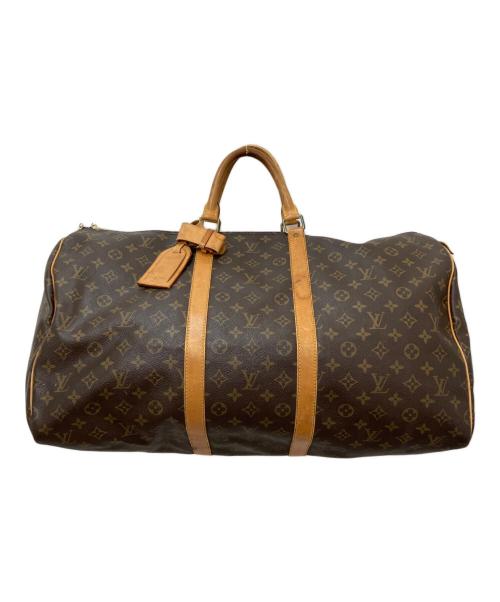 LOUIS VUITTON（ルイ ヴィトン）LOUIS VUITTON (ルイ ヴィトン) ボストンバッグ　モノグラム　キーポル55 ブラウンの古着・服飾アイテム