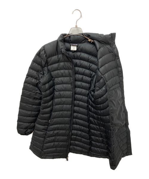 Patagonia（パタゴニア）Patagonia (パタゴニア) フィオナダウンコート ブラック サイズ:Mの古着・服飾アイテム