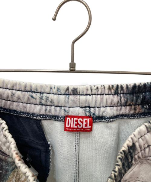 DIESEL（ディーゼル）DIESEL (ディーゼル) P-Martas ホワイト×ネイビー サイズ:Mの古着・服飾アイテム