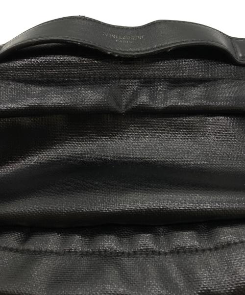 Saint Laurent Paris（サンローランパリ）Saint Laurent Paris (サンローランパリ) リビングトンレースリュック ブラックの古着・服飾アイテム