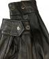 中古・古着 JACKROSE (ジャックローズ) JE LAMB LEATHER A-2 JACKET ブラック サイズ:L：18000円