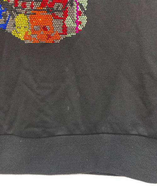 philipp plein（フィリッププレイン）PHILIPP PLEIN (フィリッププレイン) スパンコールパーカー ブラック サイズ:XXLの古着・服飾アイテム