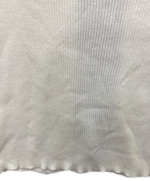 BURBERRY BLACK LABEL（バーバリーブラックレーベル）BURBERRY BLACK LABEL (バーバリーブラックレーベル) クロスクルーネックニット ベージュ サイズ:3の古着・服飾アイテム