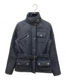 Barbour（バブアー）の古着「LISLEY QUILT ジャケット」｜ネイビー