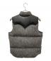 Rocky Mountain Featherbed co (ロッキーマウンテンフェザーベッド) レザー切替ダウンベスト ブラック サイズ:38：18000円