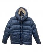 EIGHT Gエイトジー）の古着「Nylon Down Jacket　ナイロンダウンジャケット」｜ネイビー