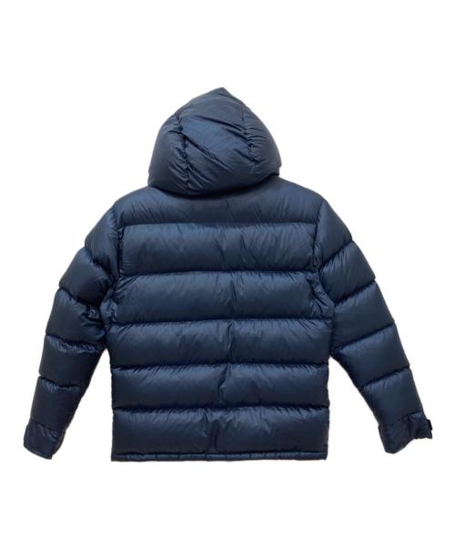 EIGHT G（エイトジー）EIGHT G (エイトジー) Nylon Down Jacket　ナイロンダウンジャケット ネイビー サイズ:Sの古着・服飾アイテム