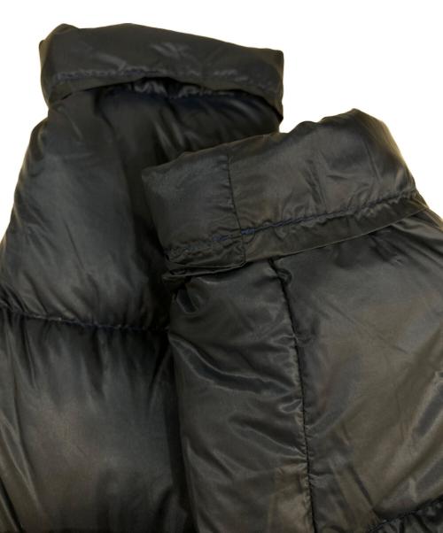 EIGHT G（エイトジー）EIGHT G (エイトジー) Nylon Down Jacket　ナイロンダウンジャケット ネイビー サイズ:Sの古着・服飾アイテム