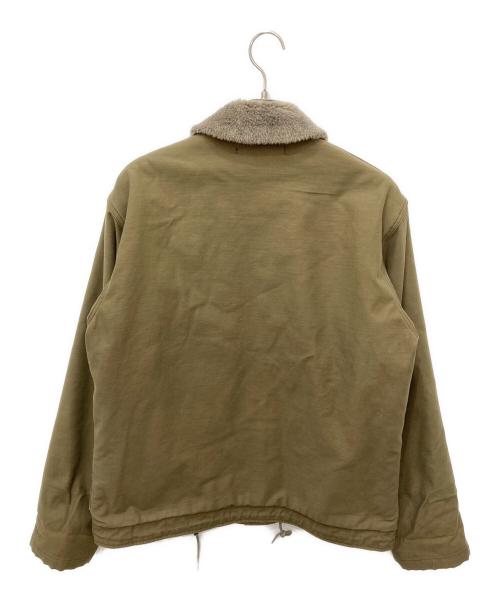 EIGHT G（エイトジー）EIGHT G (エイトジー) BUZZ RICKSON'S (バズリクソンズ) N-1 デッキジャケット カーキ サイズ:XLの古着・服飾アイテム