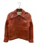 EIGHT LEATHERSエイトレザーズ）の古着「レザージャケット」｜ブラウン
