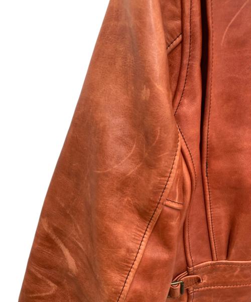 EIGHT LEATHERS（エイトレザーズ）EIGHT LEATHERS (エイトレザーズ) レザージャケット ブラウン サイズ:36の古着・服飾アイテム