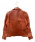 EIGHT LEATHERS (エイトレザーズ) レザージャケット ブラウン サイズ:36：80000円