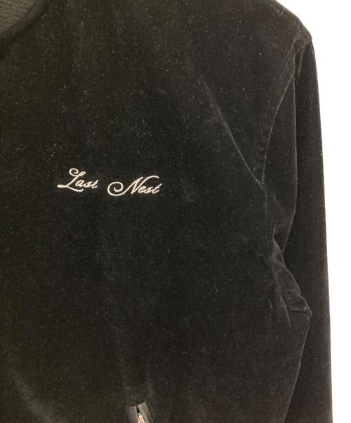 LAST NEST（ラストネスト）last nest (ラストネスト) ベロアジャケット ブラック サイズ:Ⅼの古着・服飾アイテム