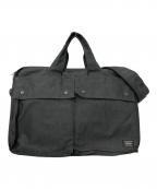 PORTERポーター）の古着「SMOKY  2WAY BRIEFCASE」｜ブラック