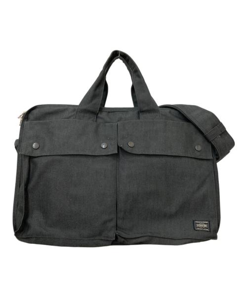PORTER（ポーター）PORTER (ポーター) SMOKY  2WAY BRIEFCASE ブラックの古着・服飾アイテム