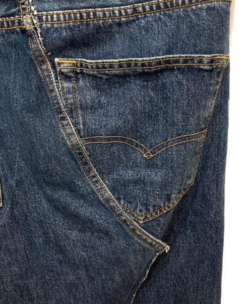 JOINT WORKS（ジョイントワークス）JOINT WORKS (ジョイントワークス) リメイクデニムスカート インディゴ サイズ:36の古着・服飾アイテム
