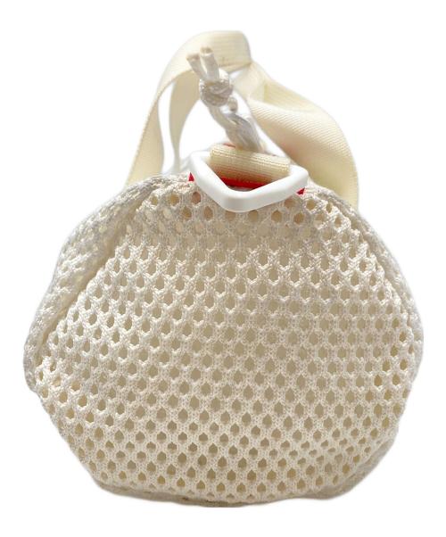 SUPREME（シュプリーム）SUPREME (シュプリーム) Mesh Mini Duffle Bag（メッシュ　ミニ　ダッフル　バッグ） ホワイトの古着・服飾アイテム
