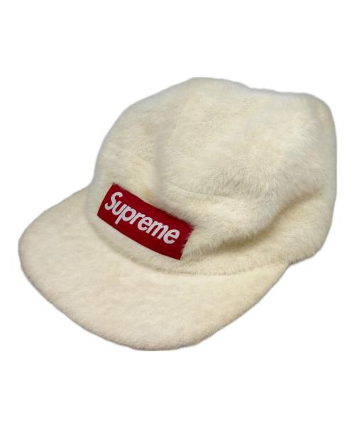SUPREME（シュプリーム）Supreme (シュプリーム) faux fur camp cap ホワイトの古着・服飾アイテム