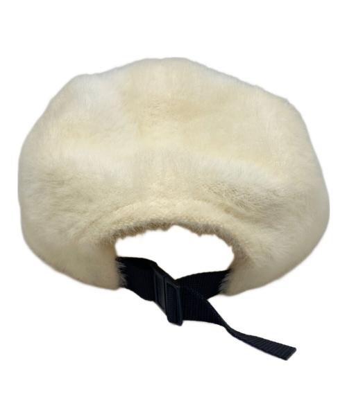 SUPREME（シュプリーム）Supreme (シュプリーム) faux fur camp cap ホワイトの古着・服飾アイテム