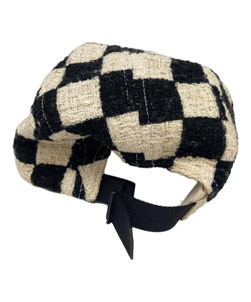 SUPREME（シュプリーム）Supreme (シュプリーム) checkerboard camp cap ブラック×ホワイトの古着・服飾アイテム
