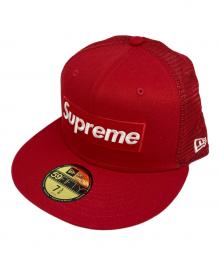 SUPREME×New Era（シュプリーム×ニューエラ）の古着「Box Logo Mesh Back Cap」｜レッド
