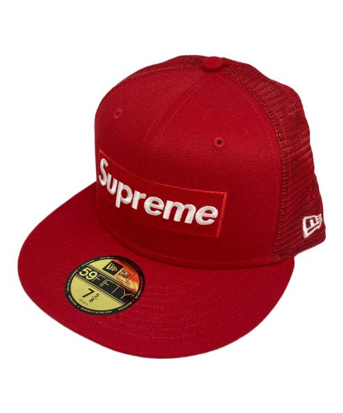 SUPREME（シュプリーム）Supreme (シュプリーム) New Era (ニューエラ) Box Logo Mesh Back Cap レッドの古着・服飾アイテム