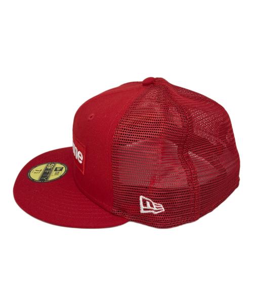 SUPREME（シュプリーム）Supreme (シュプリーム) New Era (ニューエラ) Box Logo Mesh Back Cap レッドの古着・服飾アイテム