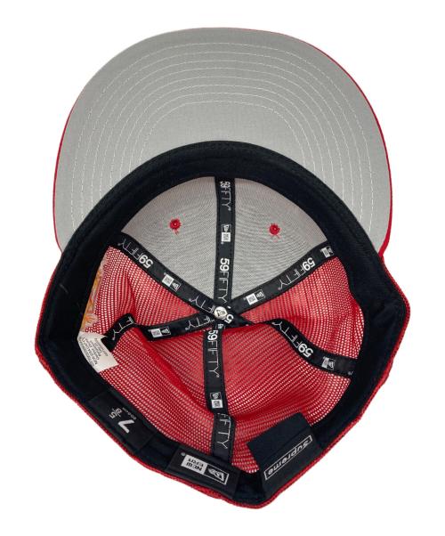 SUPREME（シュプリーム）Supreme (シュプリーム) New Era (ニューエラ) Box Logo Mesh Back Cap レッドの古着・服飾アイテム