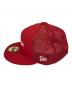 Supreme (シュプリーム) New Era (ニューエラ) Box Logo Mesh Back Cap レッド：9000円