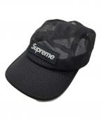 SUPREMEシュプリーム）の古着「mesh cordura camp cap」｜ブラック